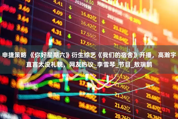申捷策略 《你好星期六》衍生综艺《我们的宿舍》开播，高瀚宇直言太没礼貌，网友热议_李雪琴_节目_敖瑞鹏