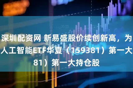 深圳配资网 新易盛股价续创新高，为创业板人工智能ETF华夏（159381）第一大持仓股